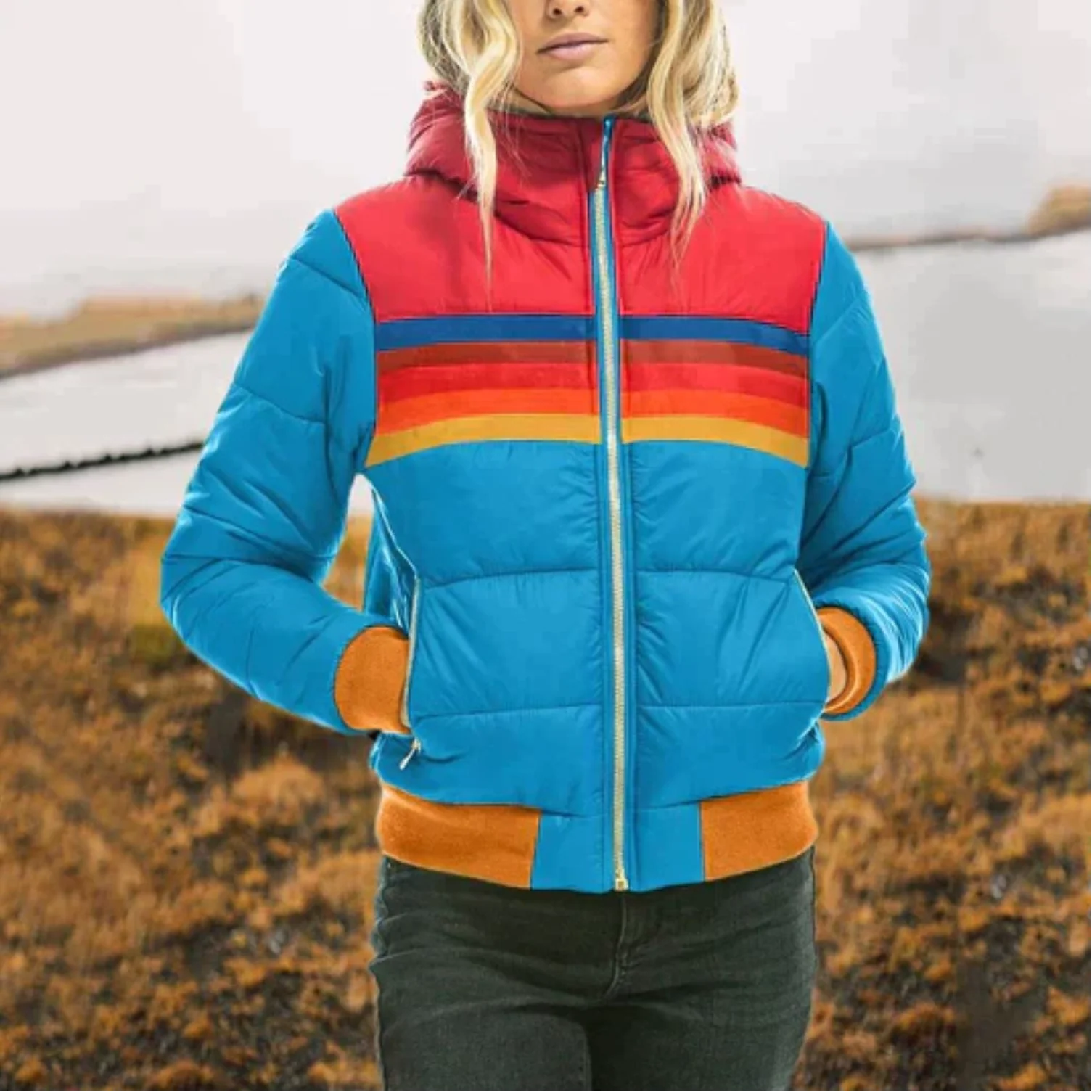 Damen-Pufferjacke - Image 2