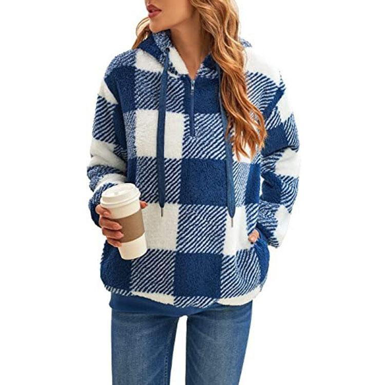 Damen-Pullover mit halbem Reißverschluss - Image 3