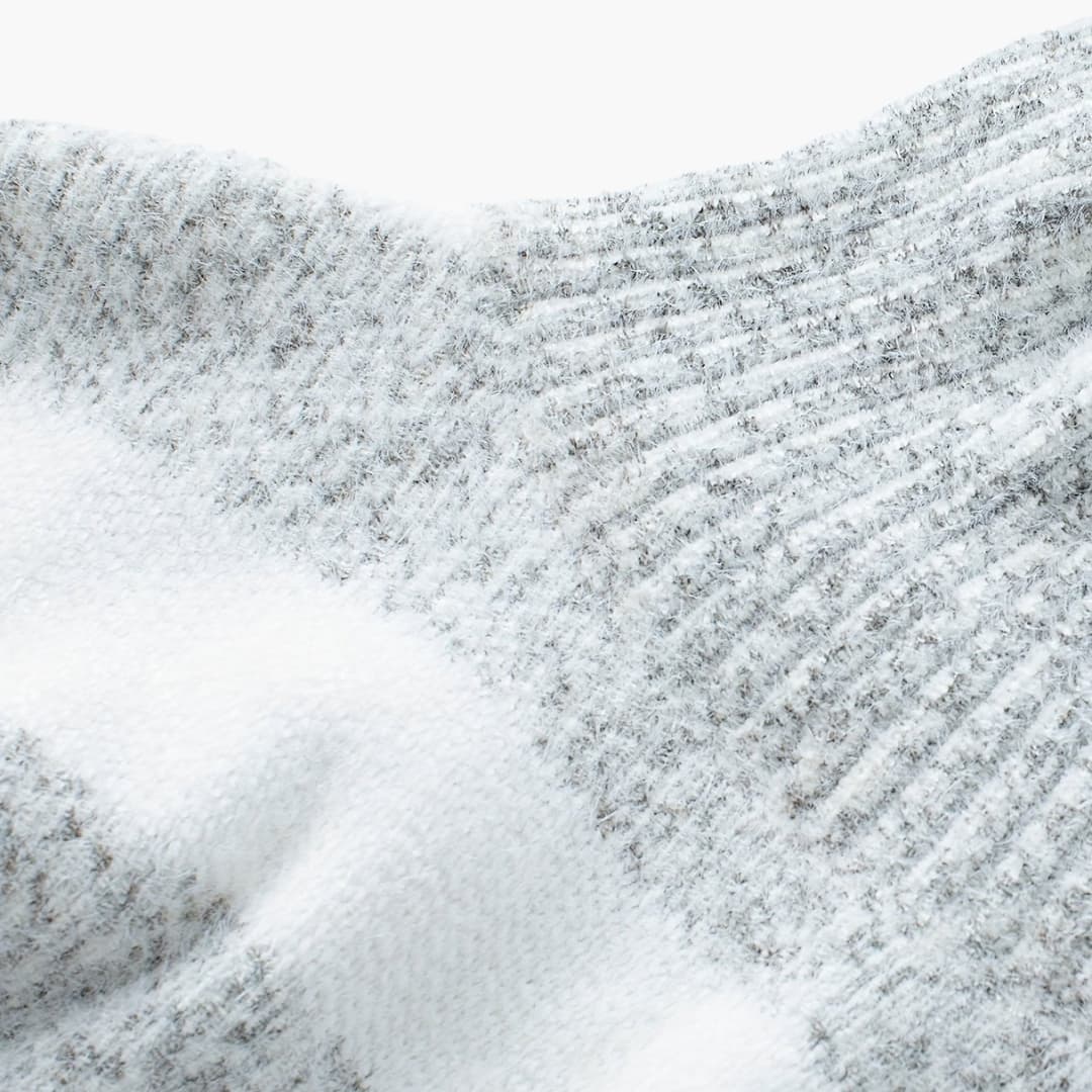 Damen pullover mit Rollkragen und Streifenmuster - Image 2