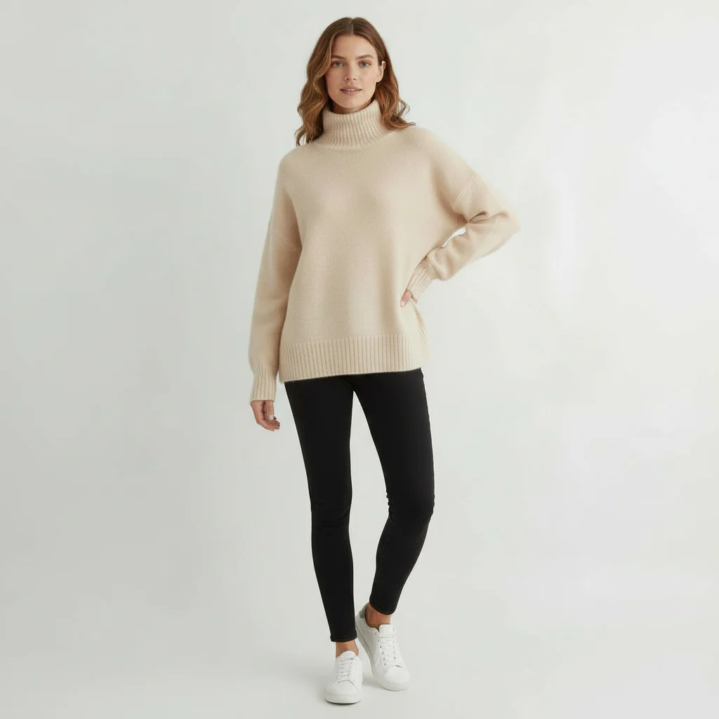 Damen Pullover | Rollkragen mit gerader Passform - Image 2