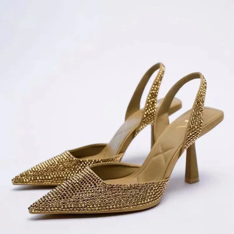 Damen Pumps | Slingback Ausführung mit funkelnden Akzenten - Image 4