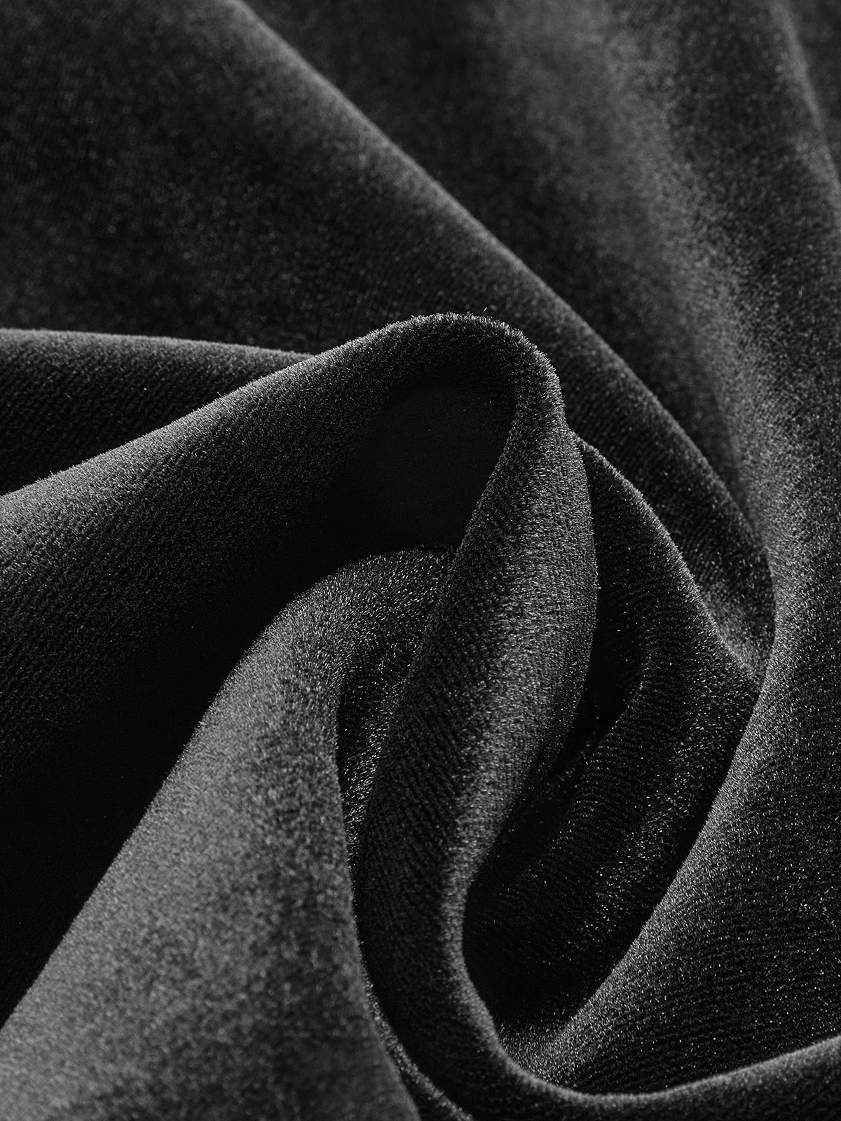 Damen-Samtminikleid mit Rückenakzent | kurze Ausführung - Image 5