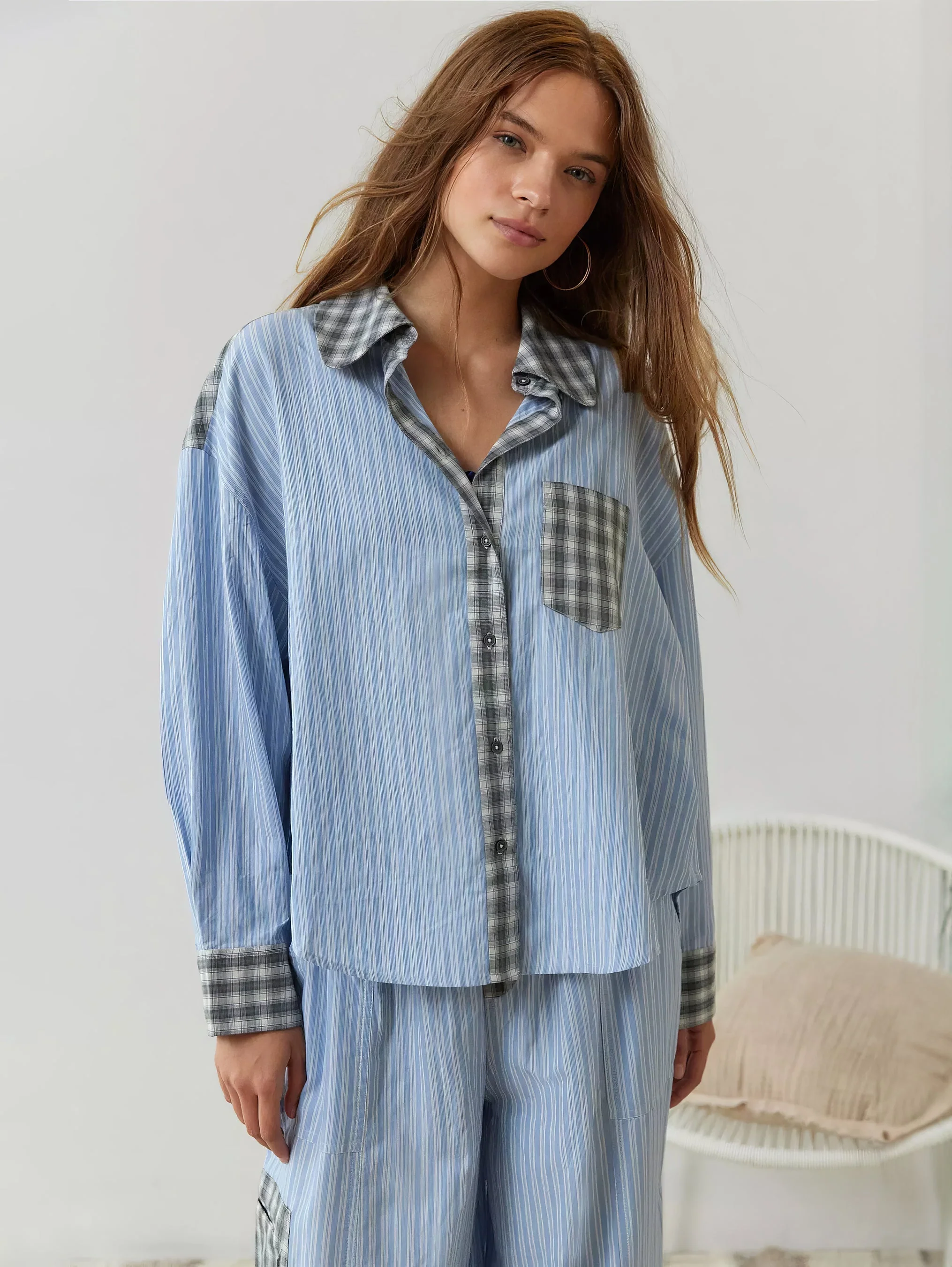 Damen Schlafset | Zweiteilige Ausführung mit ruhiger Schnittform - Image 2