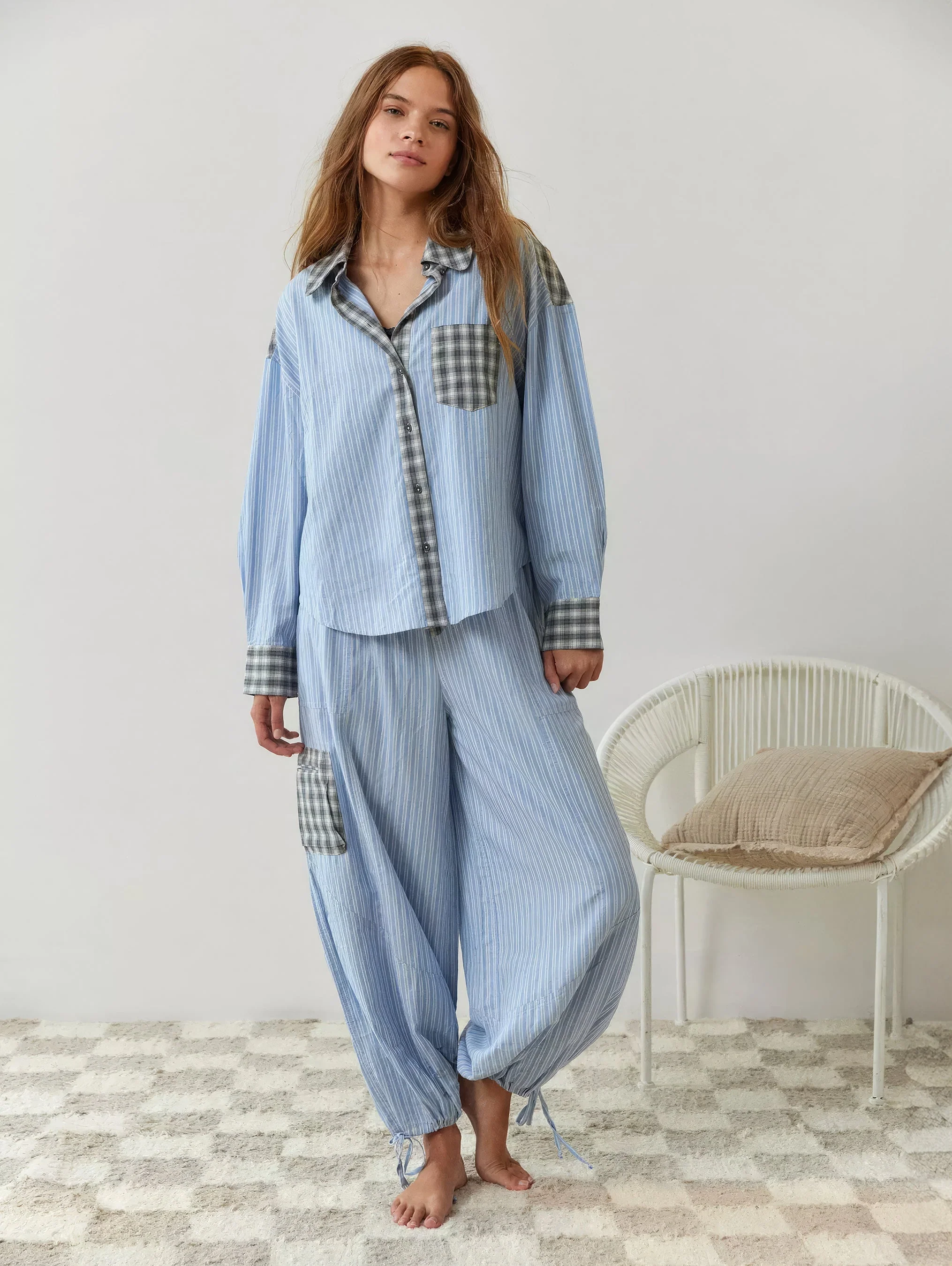Damen Schlafset | Zweiteilige Ausführung mit ruhiger Schnittform - Image 4