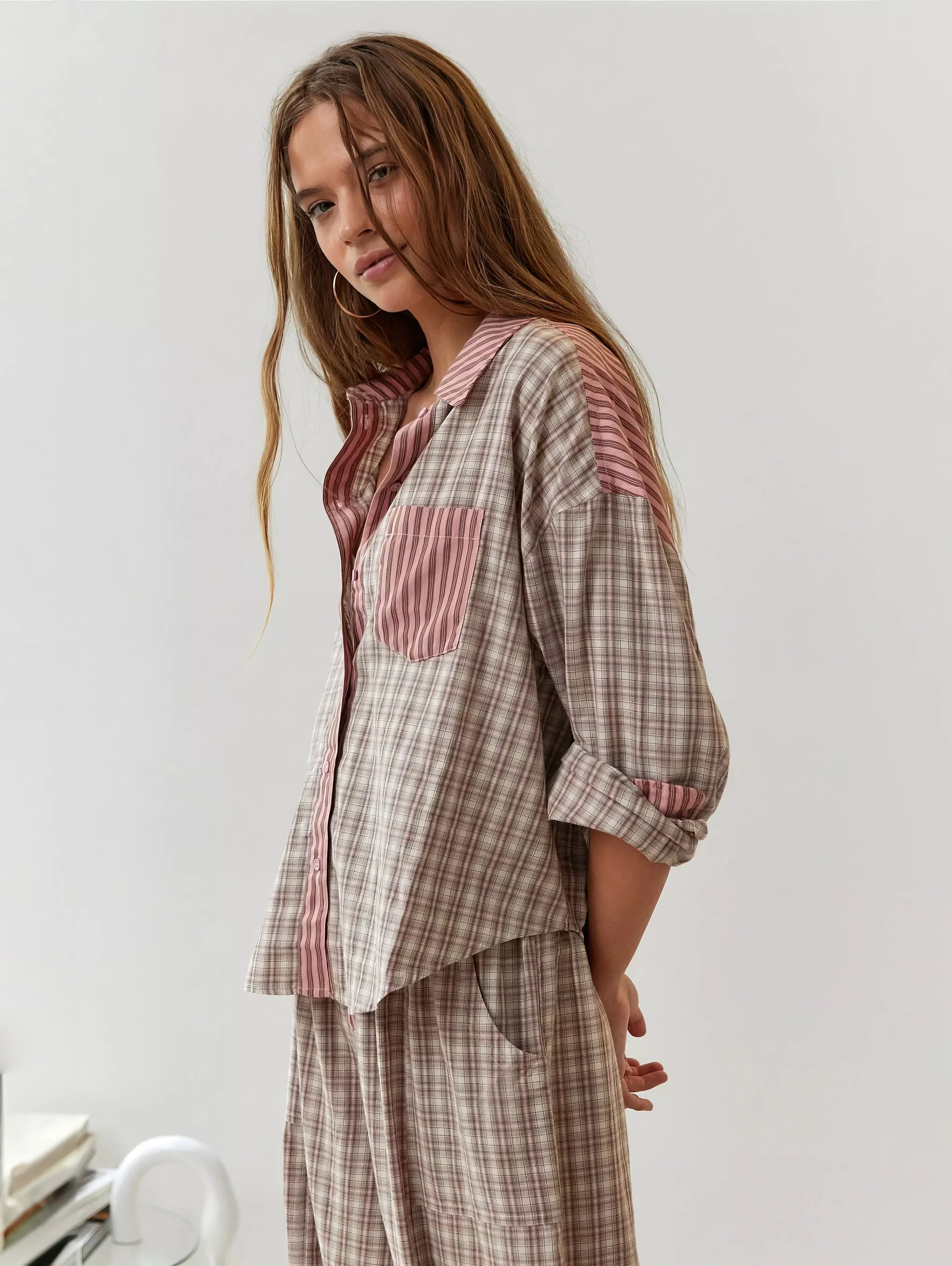 Damen Schlafset | Zweiteilige Ausführung mit ruhiger Schnittform - Image 7