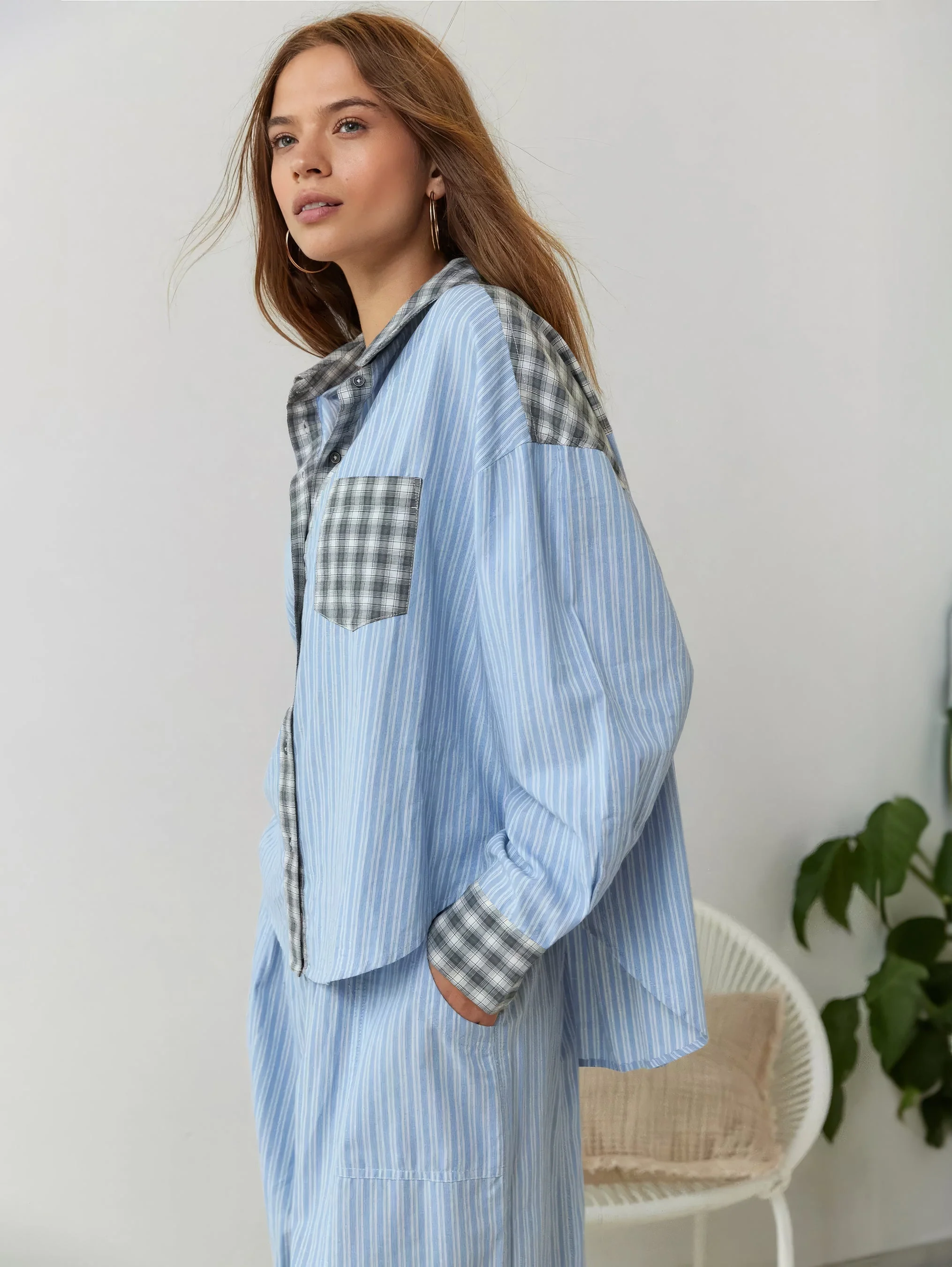 Damen Schlafset | Zweiteilige Ausführung mit ruhiger Schnittform - Image 8