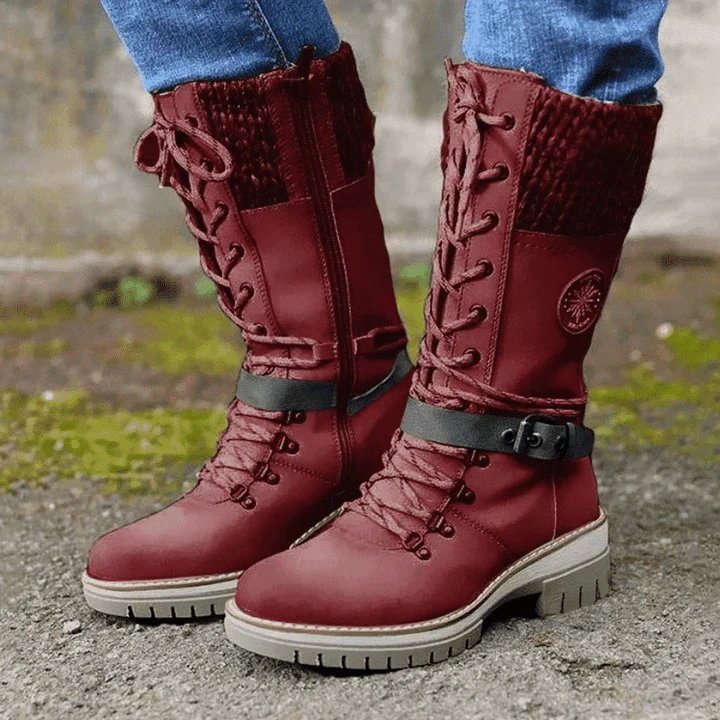 Damen-Schnürstiefel mit mittlerer schafthöhe | Wintertauglich - Image 10