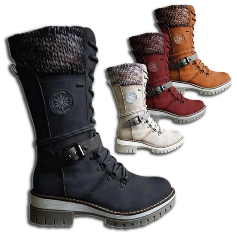 Damen-Schnürstiefel mit mittlerer schafthöhe | Wintertauglich - Image 3