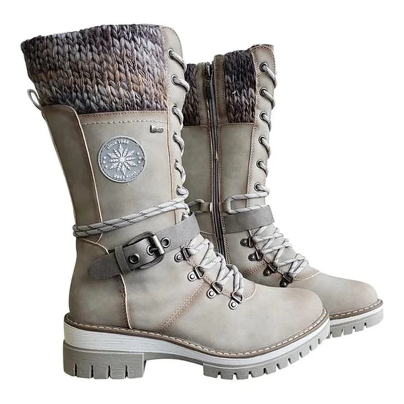 Damen-Schnürstiefel mit mittlerer schafthöhe | Wintertauglich - Image 4