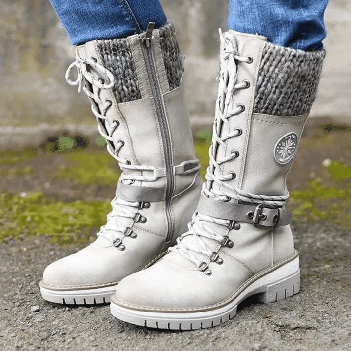 Damen-Schnürstiefel mit mittlerer schafthöhe | Wintertauglich - Image 8