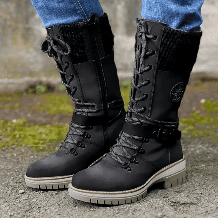 Damen-Schnürstiefel mit mittlerer schafthöhe | Wintertauglich - Image 9