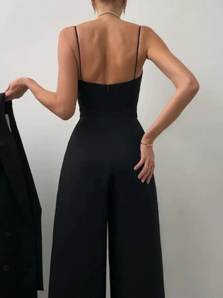 Damen schöner Jumpsuit mit weitem Bein | Sommer - Image 5