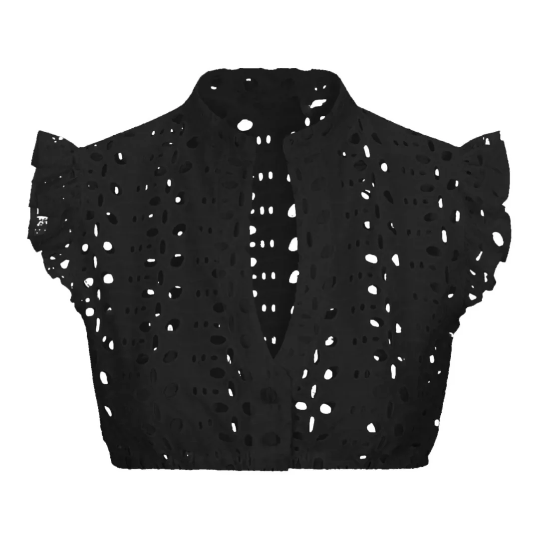 Damen Schwarz Oktoberfest Dirndl Bluse - Image 2