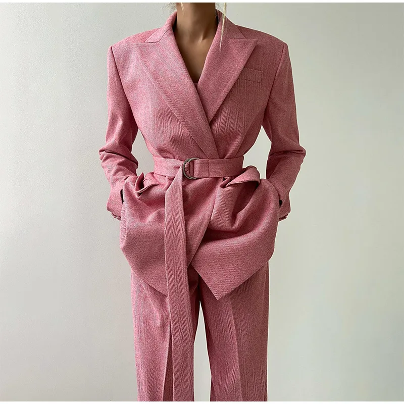 Damen Set | Blazer, Hose und Corset-Top im dreiteiligen Aufbau - Image 9