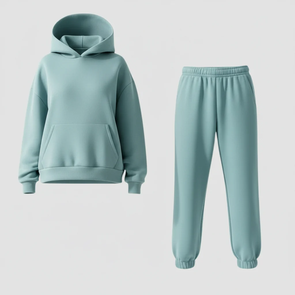 Damen Set | Oberteil mit Rundhals und passende Hose - Image 12