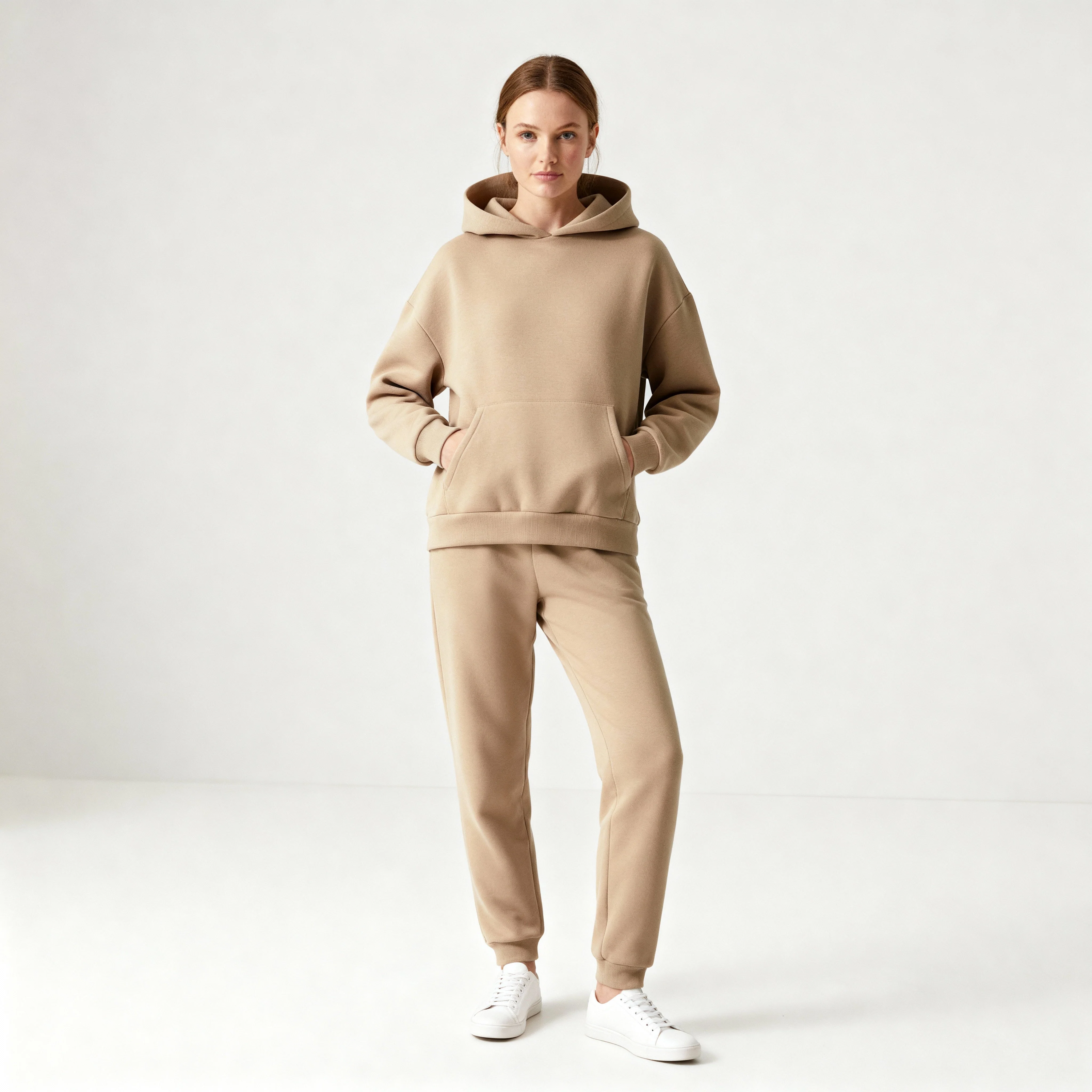 Damen Set | Oberteil mit Rundhals und passende Hose - Image 2
