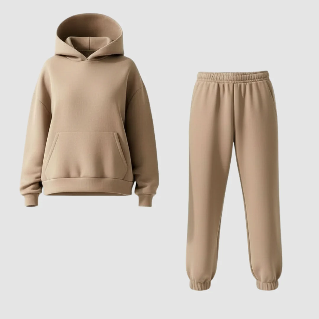 Damen Set | Oberteil mit Rundhals und passende Hose - Image 3