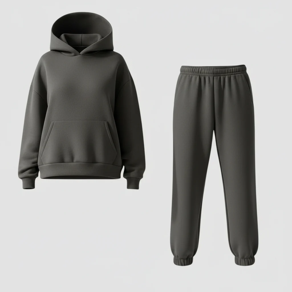 Damen Set | Oberteil mit Rundhals und passende Hose - Image 8