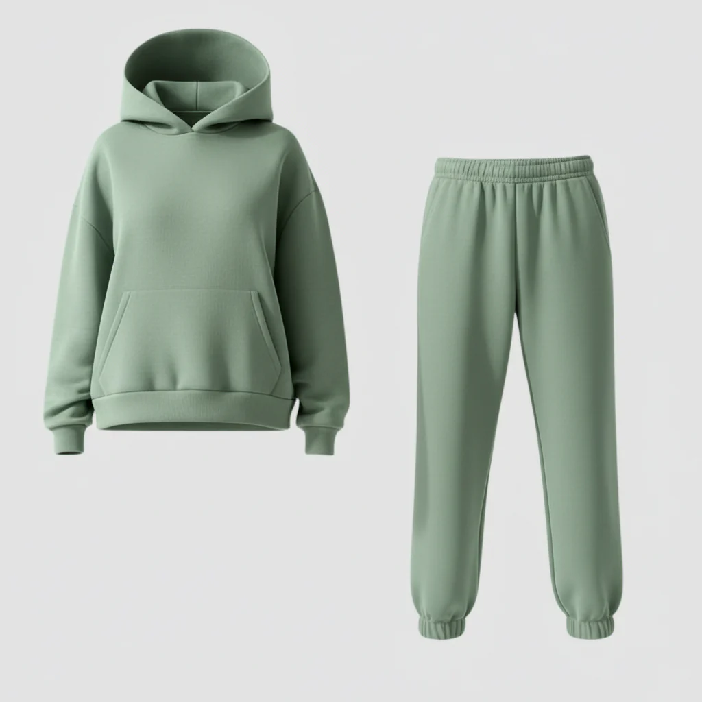 Damen Set | Oberteil mit Rundhals und passende Hose - Image 9