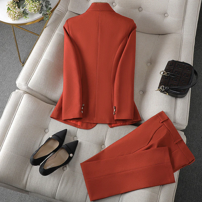 Damen Set | Taillierter Blazer und passende Hose - Image 5