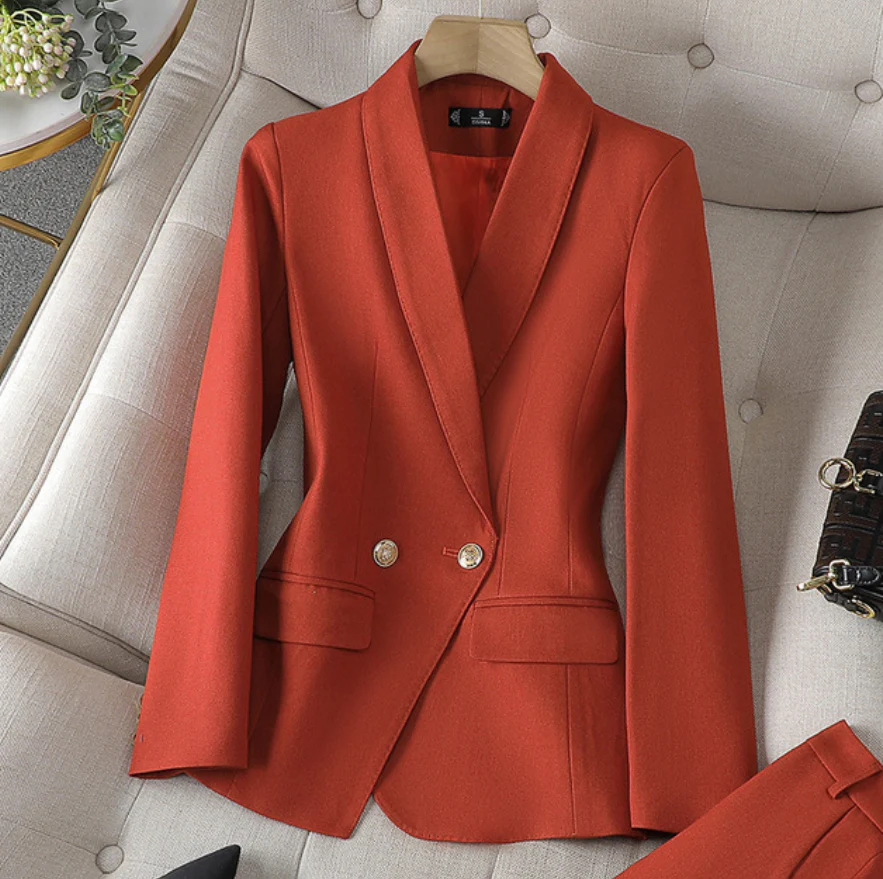 Damen Set | Taillierter Blazer und passende Hose - Image 8