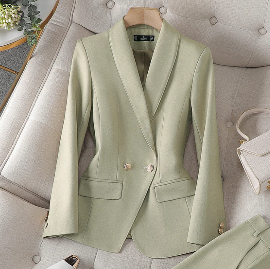 Damen Set | Taillierter Blazer und passende Hose - Image 9