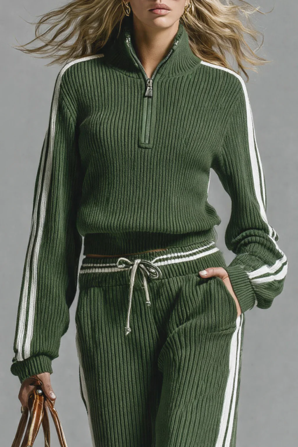 Damen Set | zweiteiliges Outfit mit klarer Aufteilung - Image 2