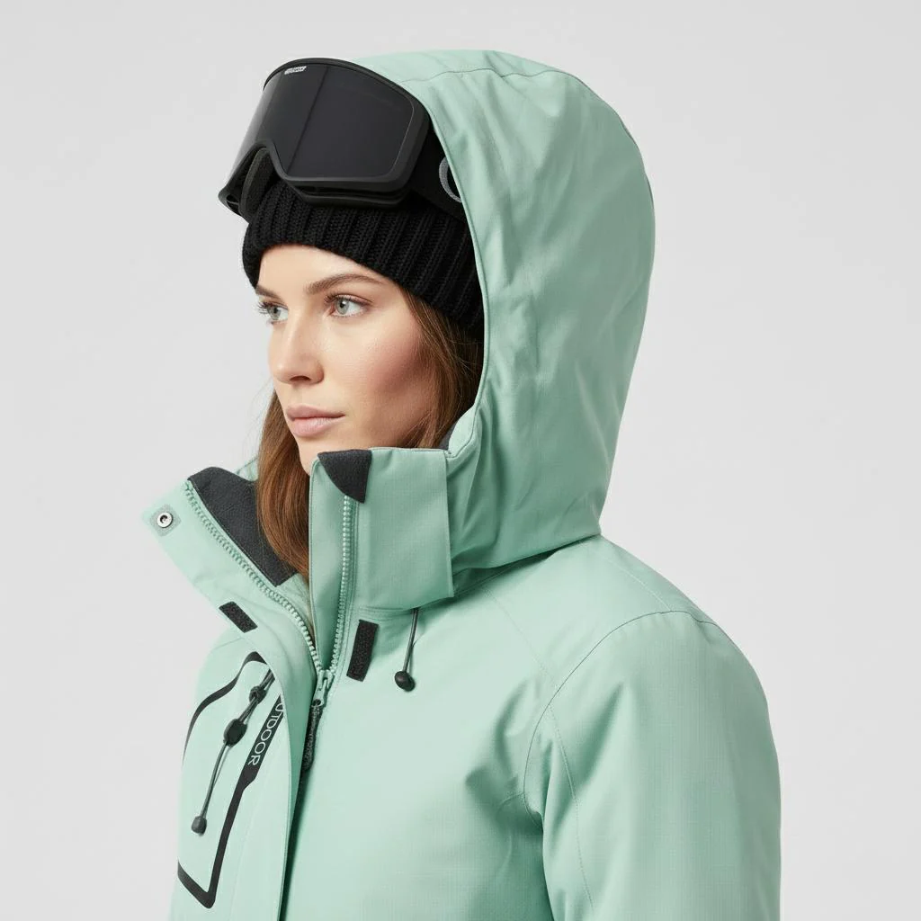 Damen Skiset | Jacke mit Kapuze Hose abgestimmte Ausführung - Image 3