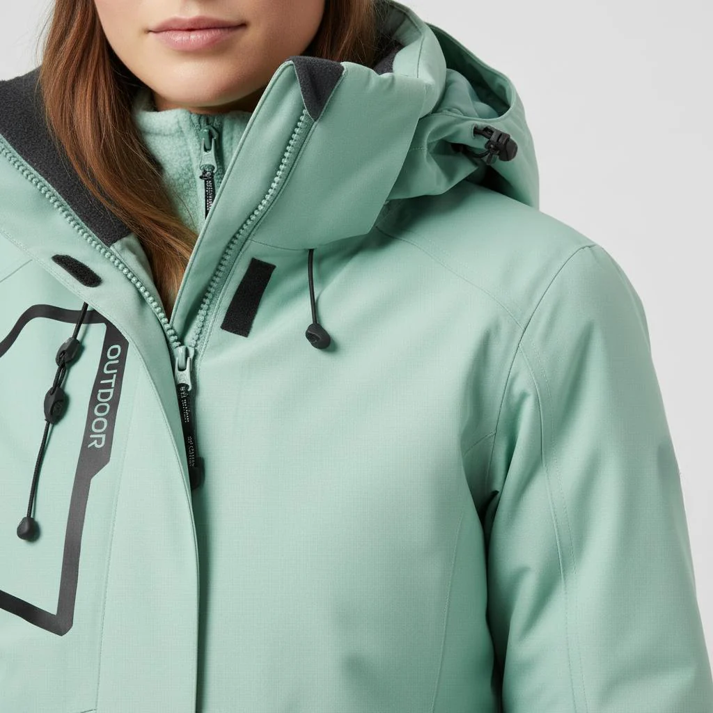 Damen Skiset | Jacke mit Kapuze Hose abgestimmte Ausführung - Image 5