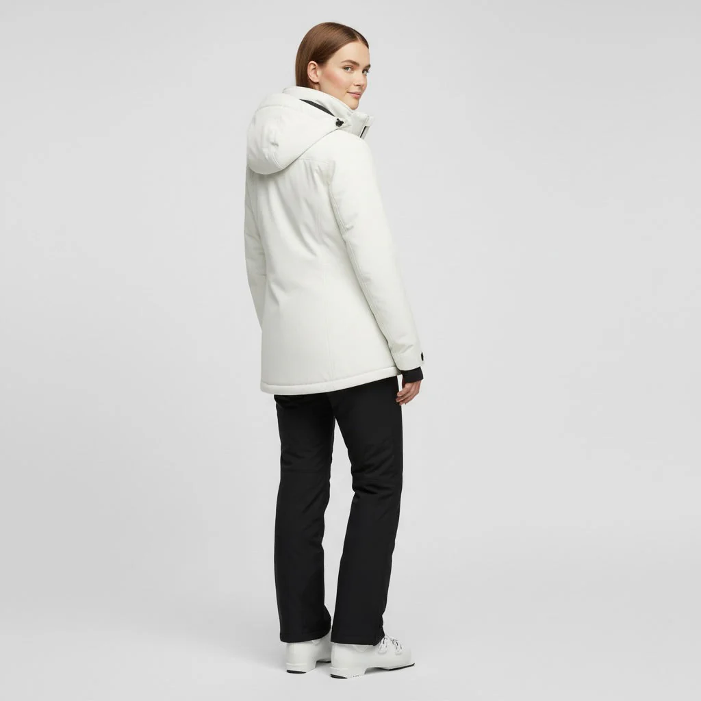 Damen Skiset | Strukturierte Jacke Hose wintertaugliche Ausführung - Image 3