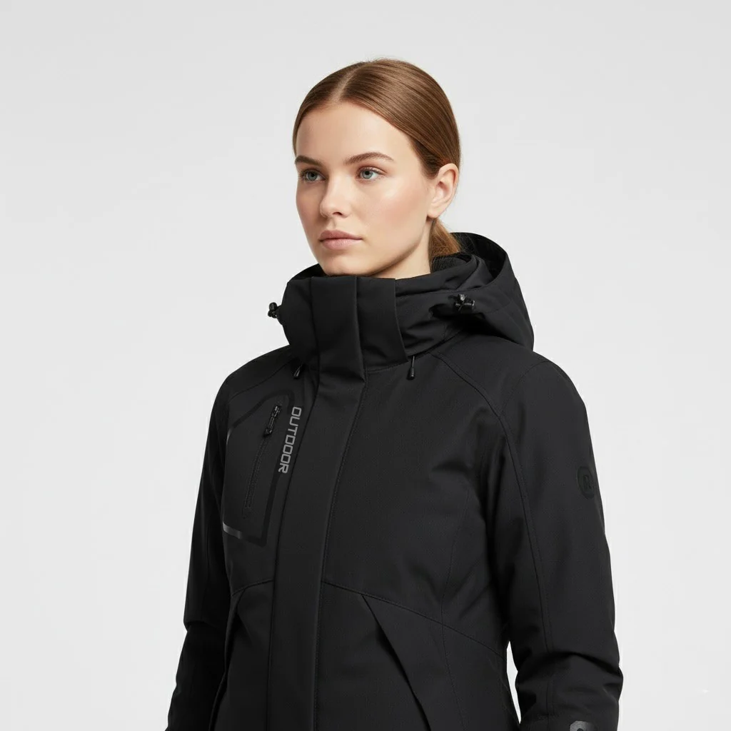 Damen Skiset | Zweiteilige Jacke Hose geschlossene Form - Image 4