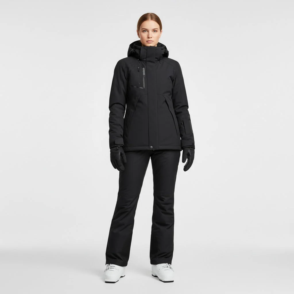 Damen Skiset | Zweiteilige Jacke Hose geschlossene Form - Image 7