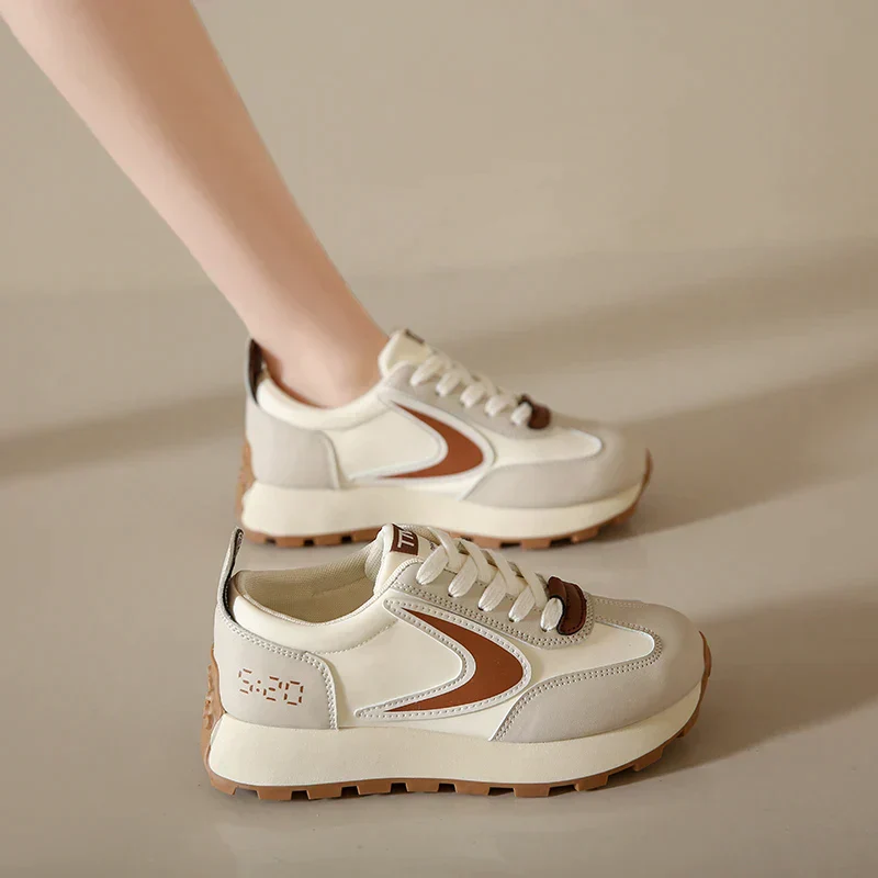Ulrike | Damen Sneaker Dicke Sohle Keilabsatz – Plateau Keil Sneaker Sommer 2026 - Image 2