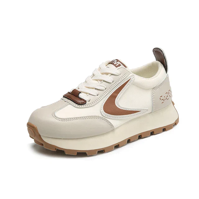 Ulrike | Damen Sneaker Dicke Sohle Keilabsatz – Plateau Keil Sneaker Sommer 2026 - Image 5