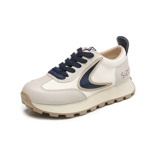 Ulrike | Damen Sneaker Dicke Sohle Keilabsatz – Plateau Keil Sneaker Sommer 2026 - Image 7