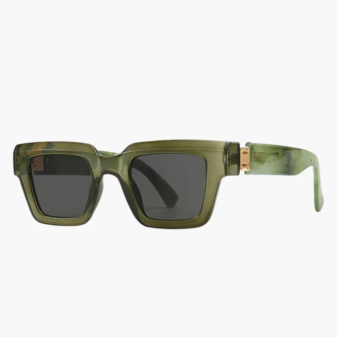Damen Sonnenbrille mit eckigem Rahmen und UV400 Schutz - Image 2