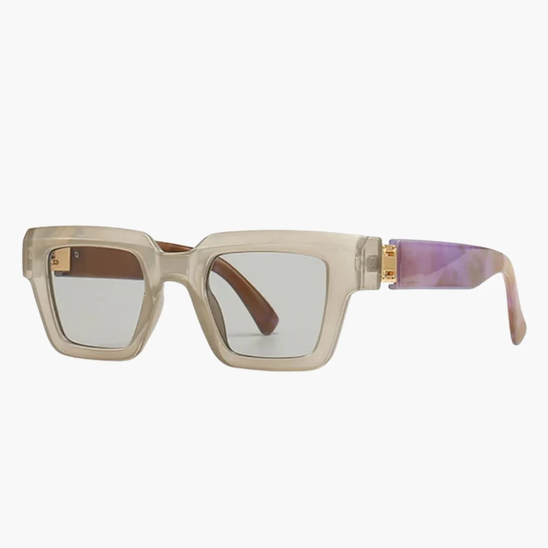 Damen Sonnenbrille mit eckigem Rahmen und UV400 Schutz - Image 3