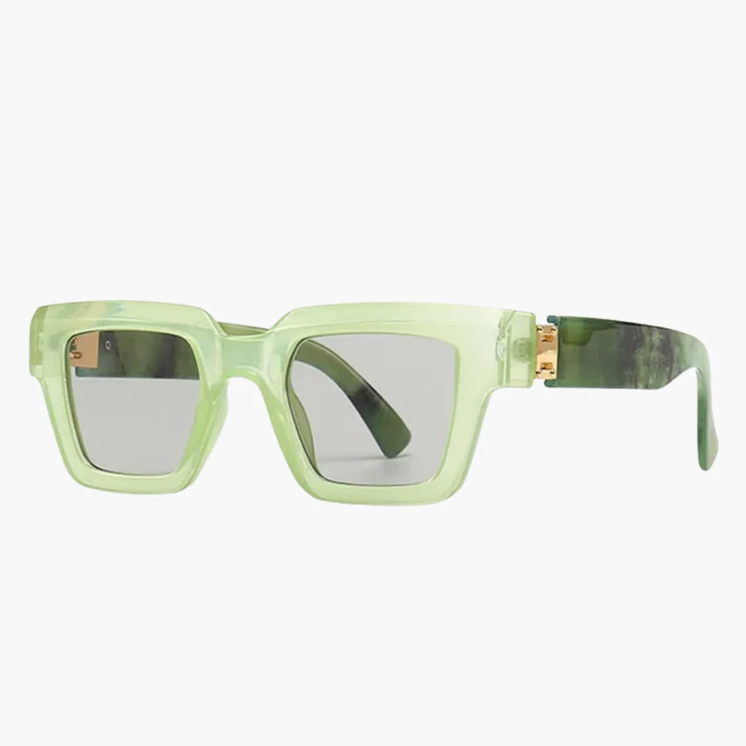 Damen Sonnenbrille mit eckigem Rahmen und UV400 Schutz - Image 5