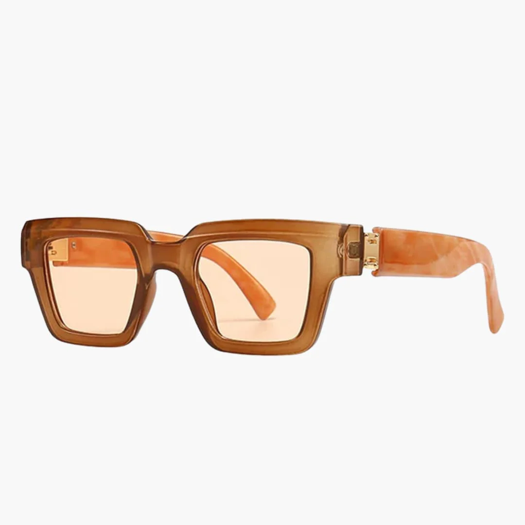 Damen Sonnenbrille mit eckigem Rahmen und UV400 Schutz - Image 6