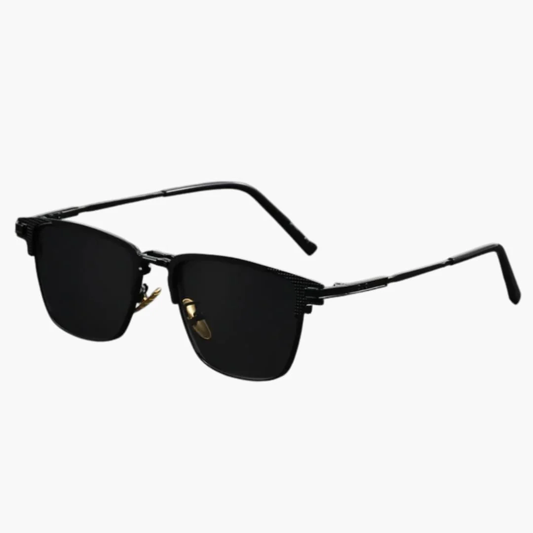 Damen Sonnenbrille mit eckiger Titanfassung und Polarisierung - Image 3