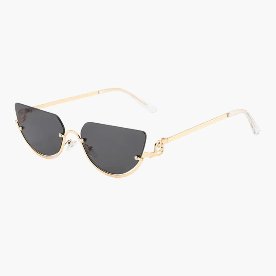 Damen Sonnenbrille mit halbrandlosen ovalen Gläsern - Image 6