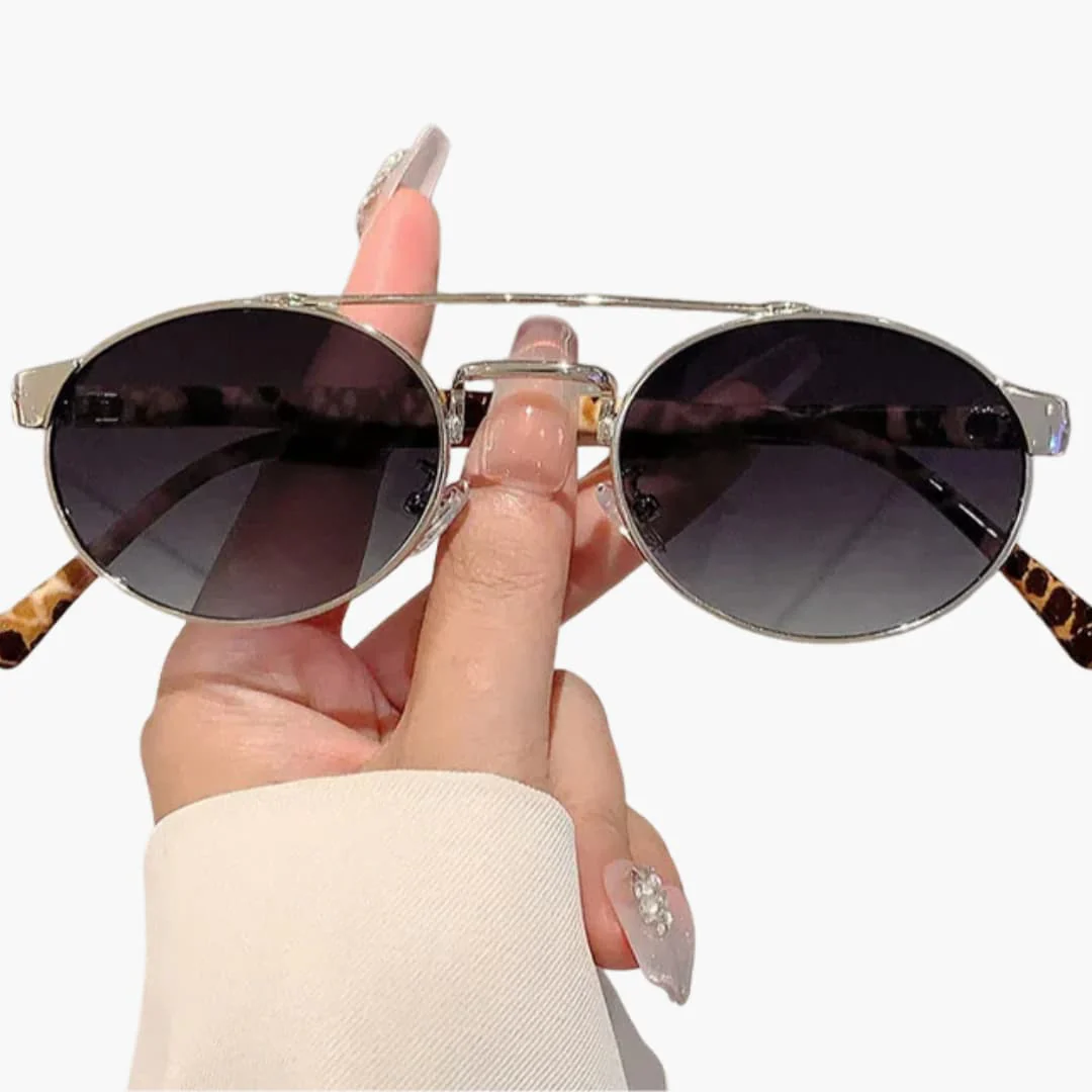 Damen Sonnenbrille mit ovalen Gläsern und UV-Schutz - Image 3