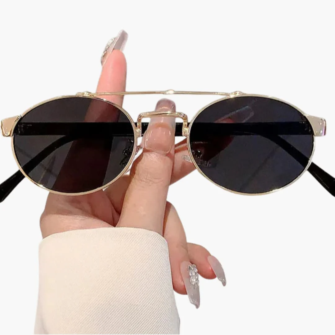 Damen Sonnenbrille mit ovalen Gläsern und UV-Schutz - Image 4