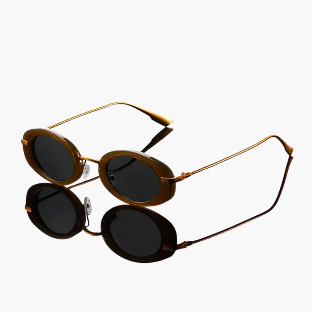 Damen Sonnenbrille mit runden Gläsern und UV-Schutz - Image 2
