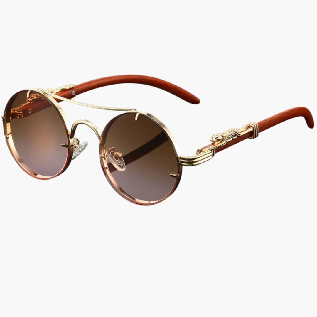 Damen Sonnenbrille mit Rundgläsern und UV-Schutz für alle Jahreszeiten - Image 6