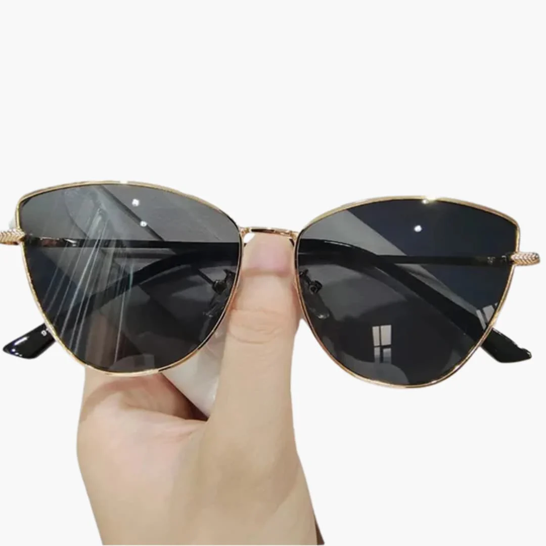 Damen Sonnenbrille mit UV400 Schutz aus Metall für Sommer - Image 3