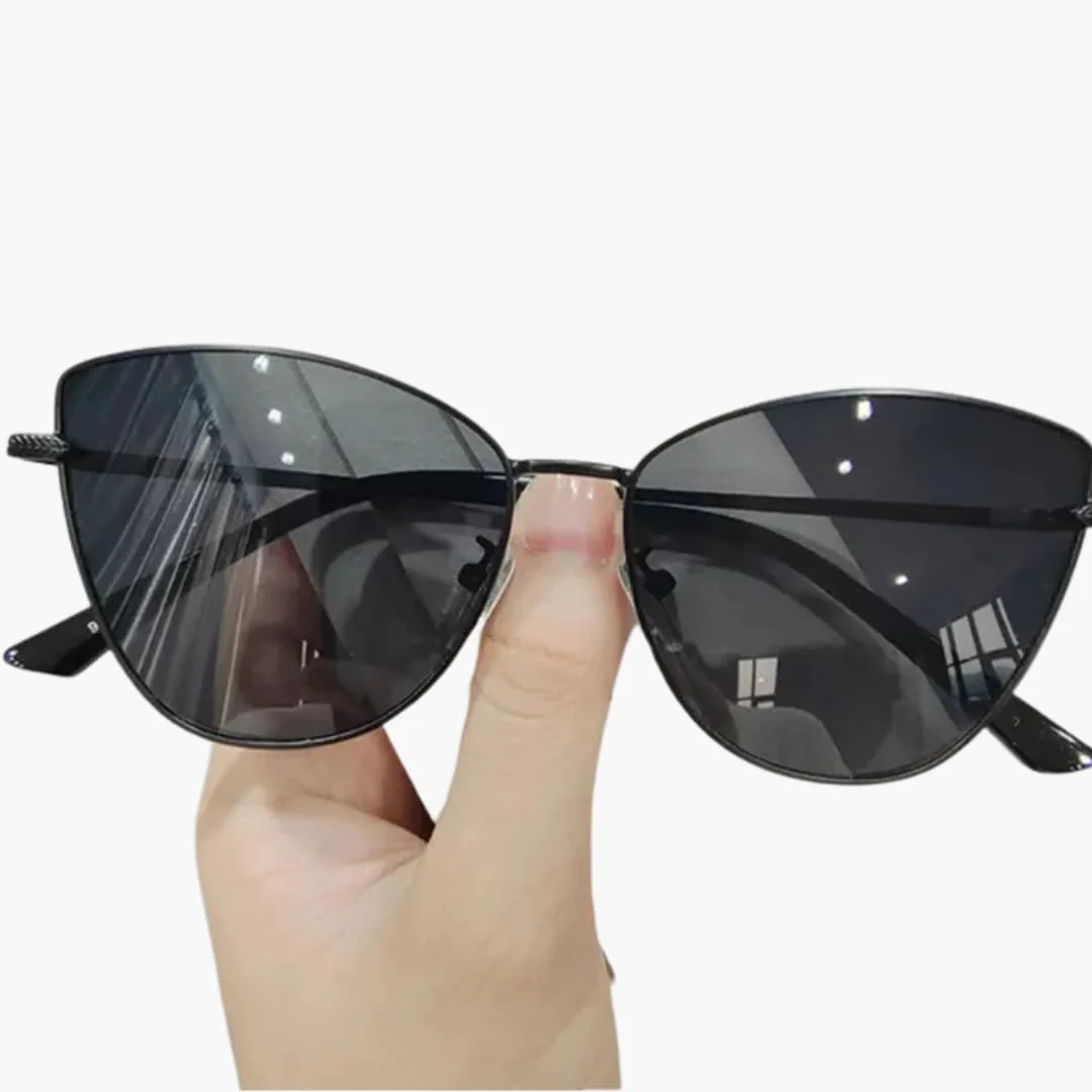 Damen Sonnenbrille mit UV400 Schutz aus Metall für Sommer - Image 4