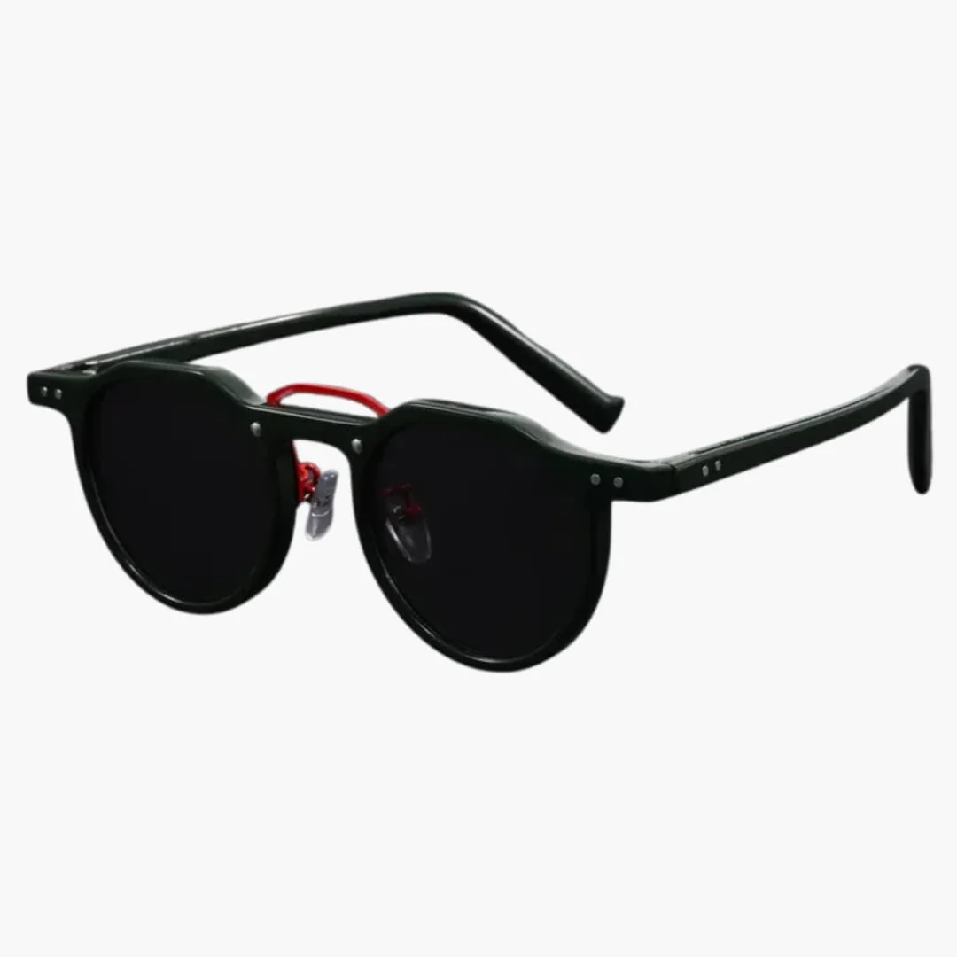 Damen Sonnenbrille rund mit UV400 Schutz und Acetatrahmen - Image 5