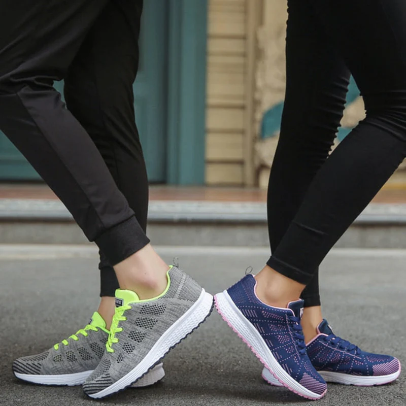 Damen Sportschuhe mit Schnürung | Leichte Fitnessschuhe für Alltag - Image 2