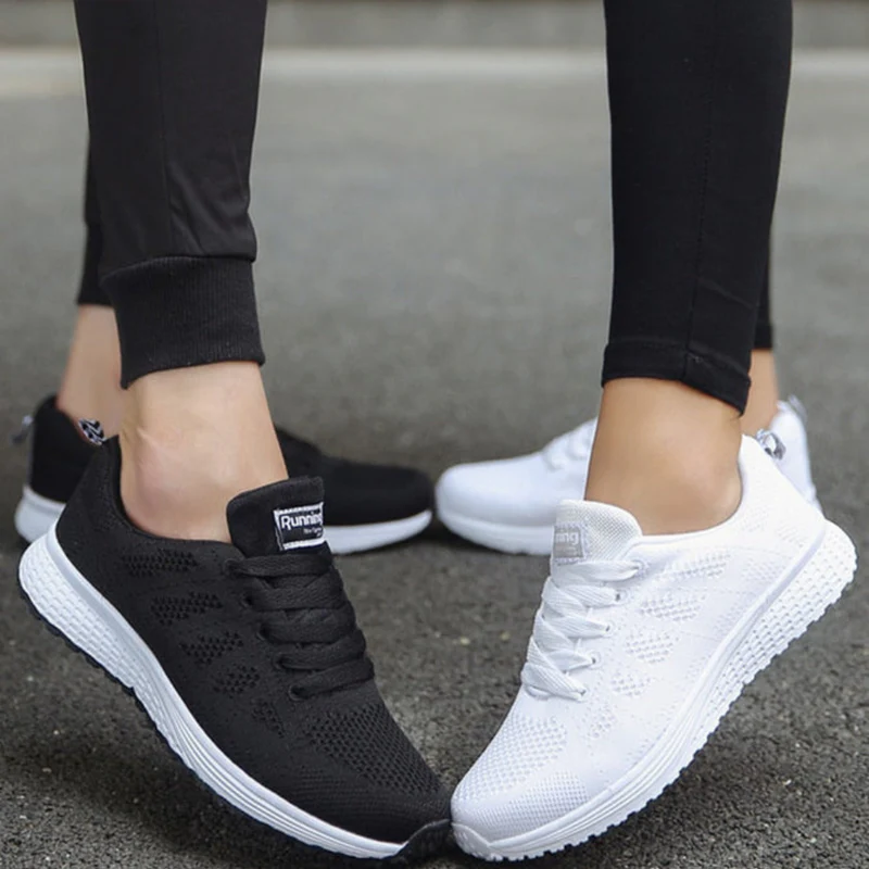 Damen Sportschuhe mit Schnürung | Leichte Fitnessschuhe für Alltag - Image 4
